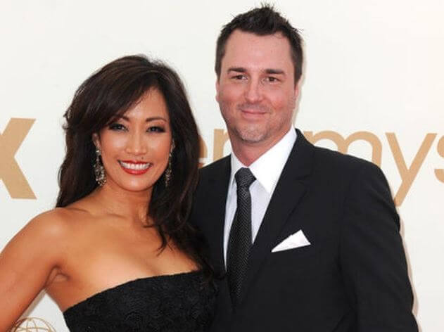 Jesse Sloan and Carrie Ann Inaba.